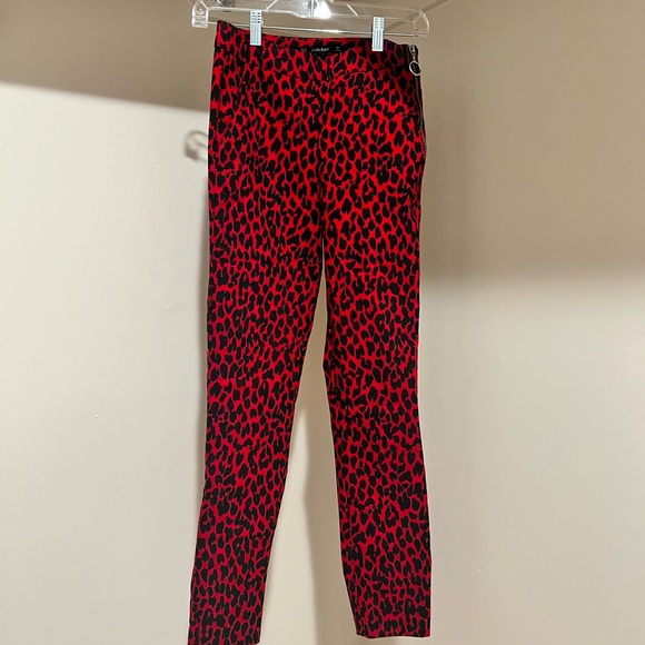 Zara Animal Print Pants - Picture 4 of 8